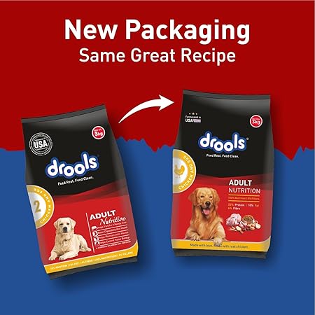 Drools Adult Dry Dog Food Chicken and Egg 3kg
