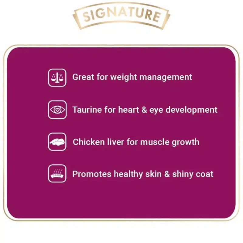 Signature Grain Zero 3kg adult all breed dry cat food