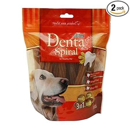 Goodies Dental Spiral Sticks Dental Care Stick for Dogs500g (Pack of 1) Sold by DogsNCats, All Life Stages