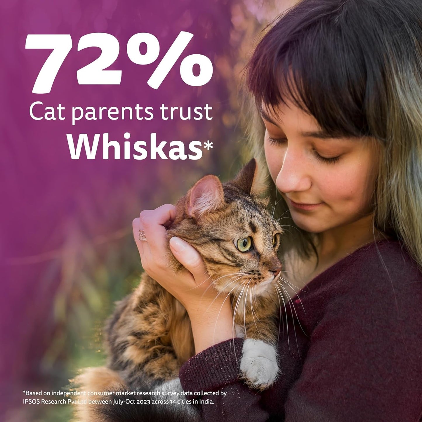 Whiskas Adult (1+ Years) Wet Cat Food, Chicken in Gravy, 80 g, Hydrating Food Made With Real Chicken, 100% Complete & Balanced Nutrition for Adult Cats