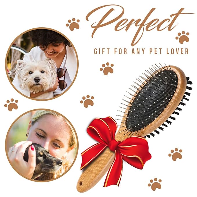 WOOD BRUSH FOR PETS