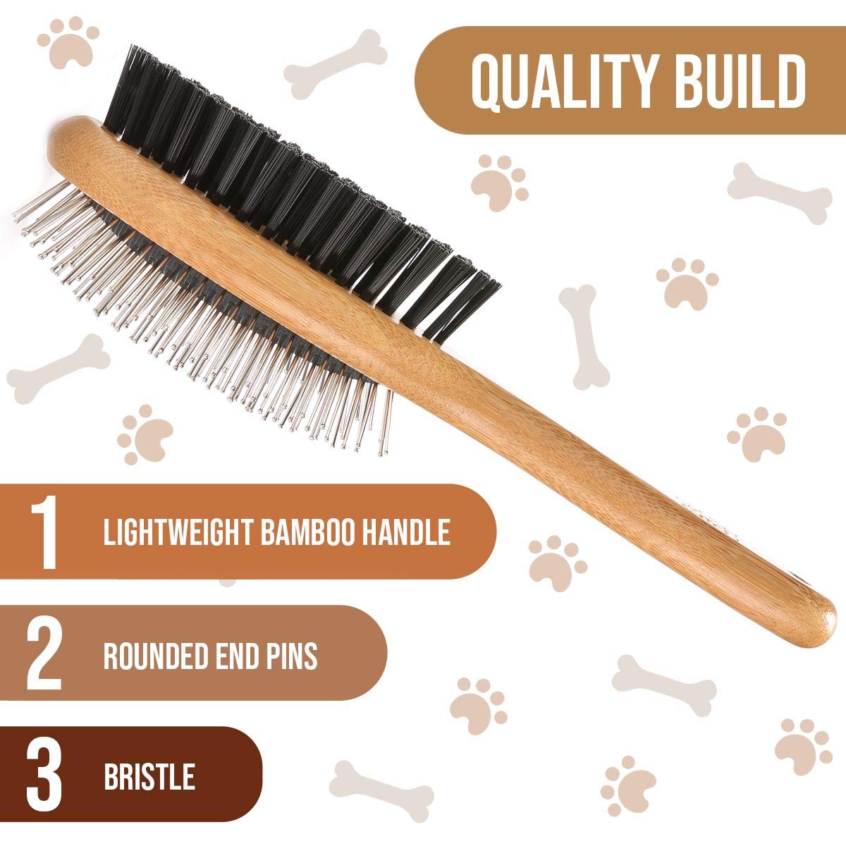 WOOD BRUSH FOR PETS