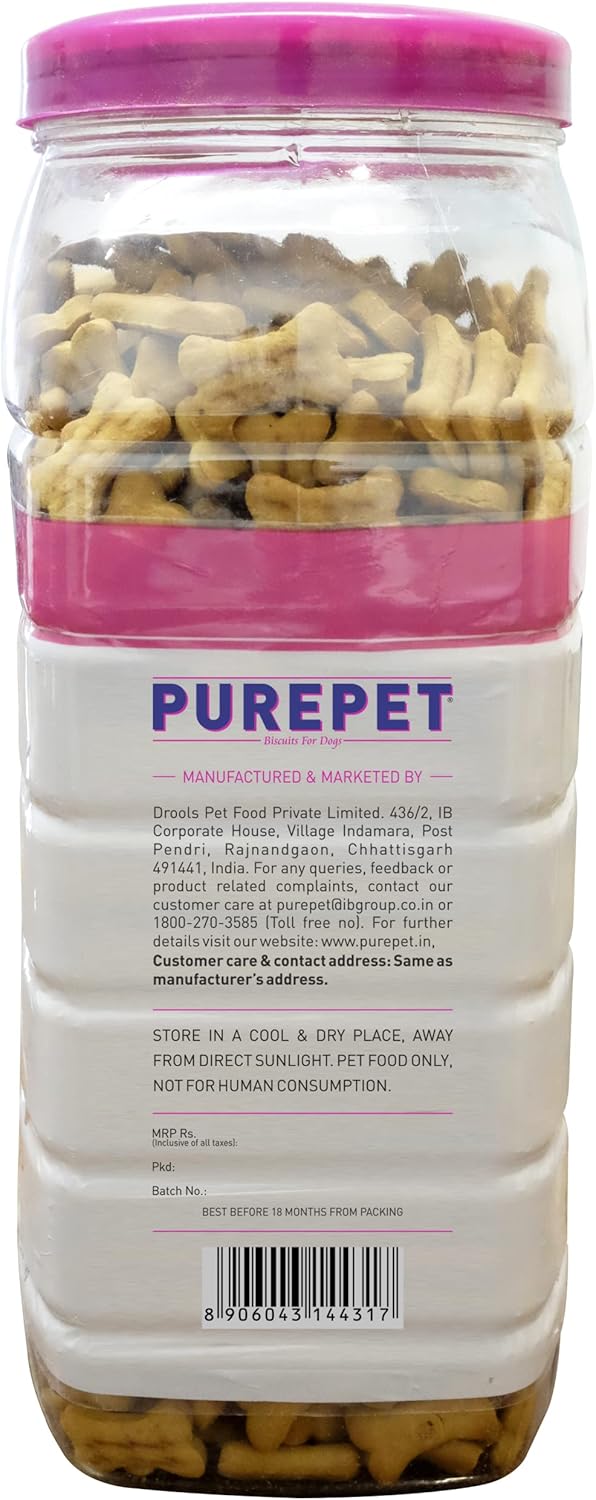 Drools Dog Treats Purepet Biscuit Mutton Flavour 800gm