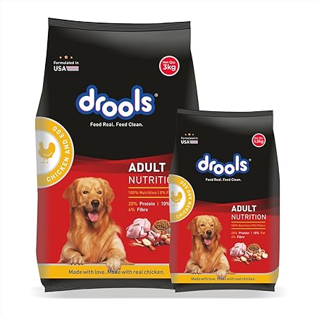 Drools Adult Dry Dog Food Chicken and Egg  3kg