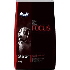 Drools Focus Adult Super Premium Dog Food, 1.2kg