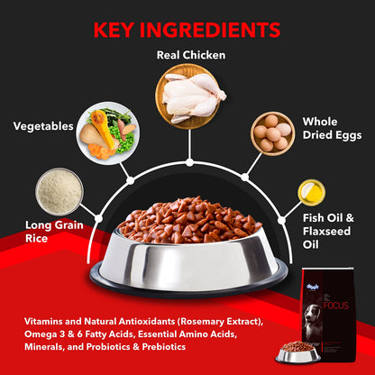 Drools Focus Adult Super Premium Dog Food, 1.2kg