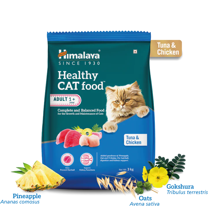 Healthy CAT food Adult - Tuna and Chicken 1.2Kg