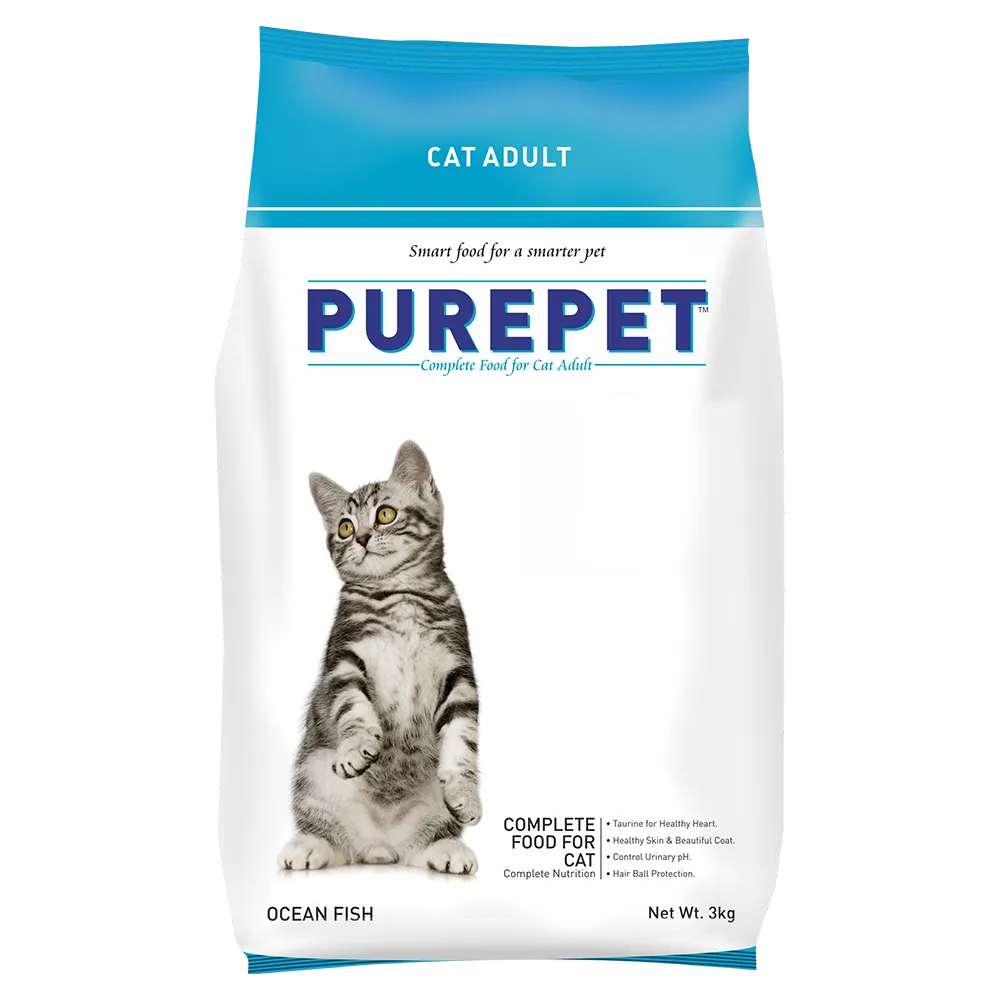 Purepet Adult Cat Dry Food – Ocean Fish 6Kg