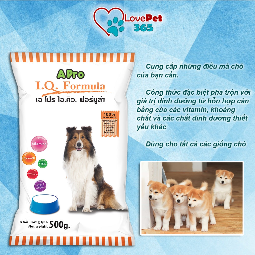 APro I.Q. Formula Dog Dry Food 500g