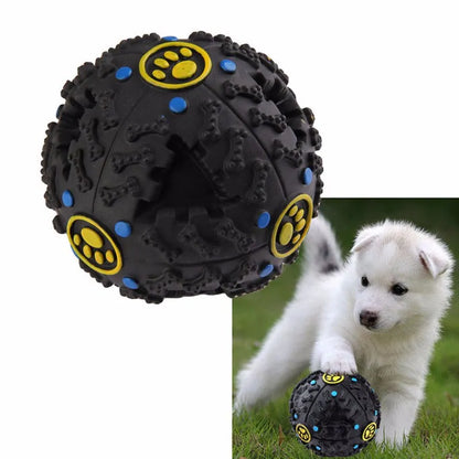 Dog Toys Pet Puppy Sound ball leakage Food Ball sound toy ball Pet Dog Cat Squeaky Chews Puppy Squeaker Sound Pet Supplies