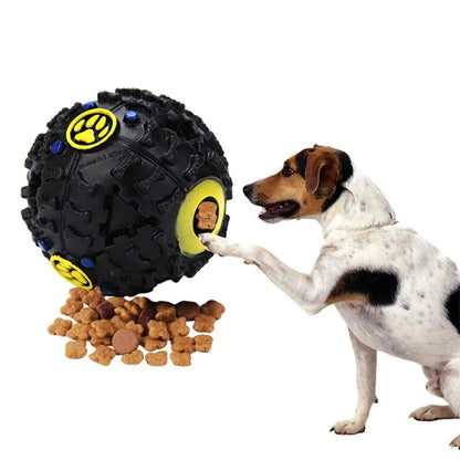 Dog Toys Pet Puppy Sound ball leakage Food Ball sound toy ball Pet Dog Cat Squeaky Chews Puppy Squeaker Sound Pet Supplies