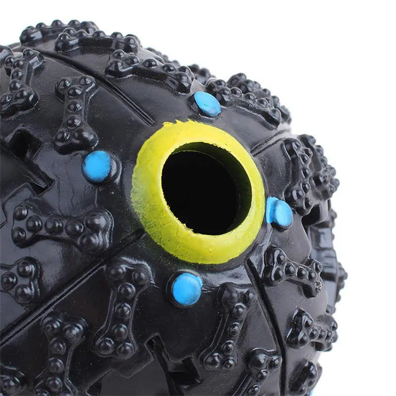 Dog Toys Pet Puppy Sound ball leakage Food Ball sound toy ball Pet Dog Cat Squeaky Chews Puppy Squeaker Sound Pet Supplies
