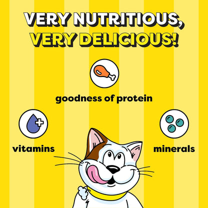 Temptations Crunchy Cat Treats, Tempting Tuna Flavour, 85 g, Goodness of Protein, Vitamins & Minerals, Soft Inside Crunchy Outside