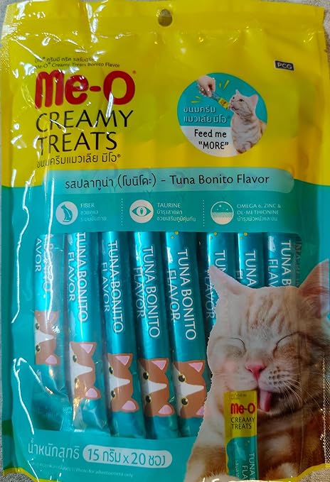 Me-0 Creamy Treats Tuna Bonito Flavor 300gm