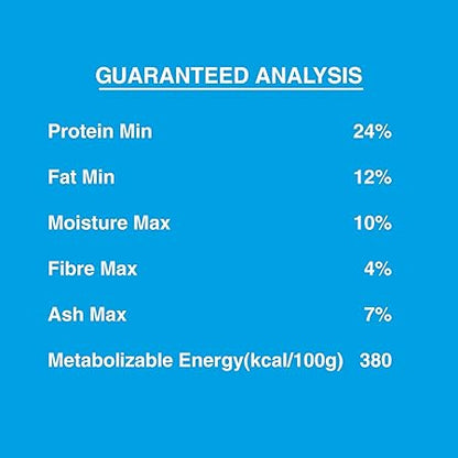 Bairo Puppy Dry Dog Food, 3kg Chicken and Milk Puppy Dog Food, 100% Complete & Balanced Food for Puppies, Protein and Essential Nutrients