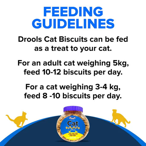 Drools Cat Biscuit 400g