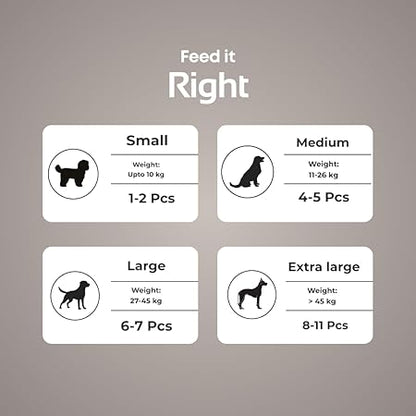 SmartDog Smartstix Chewy Meat Sticks, 85g - High Protein Dog Treats, Real Chicken, 2 Flavors, Ziplock Pack