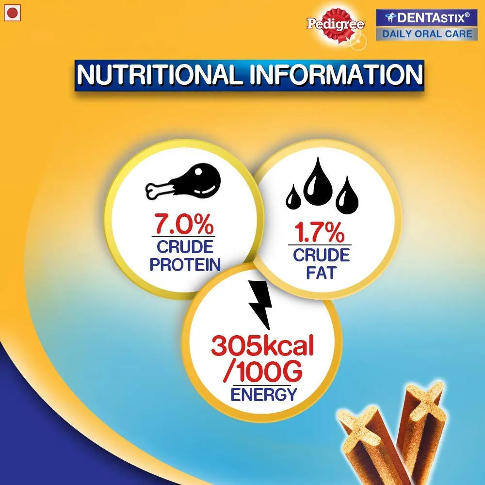 PEDIGREE DENTASTIX™ Treat Oral Care for Adult Dogs Size: Medium