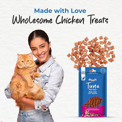 Drools Real Tuna Mini Sticks, Cat Treats, 35gm | Rich in Protein, No Artificial Preservatives | Best for Training & Bonding | for Kitten & Adult | Formulated in USA | Premium Treats |