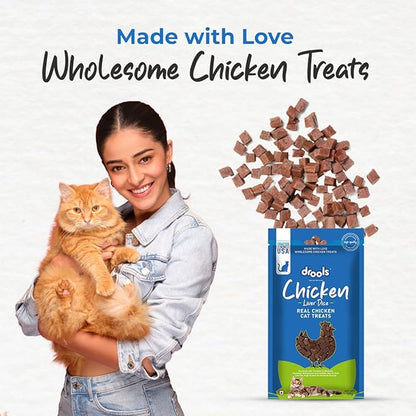 Drools Real Chicken Liver Diced, Cat Treats, 35gm | Rich in Protein, No Artificial Preservatives | Best for Training & Bonding | for Kitten & Adult | Formulated in USA | Premium Treats |