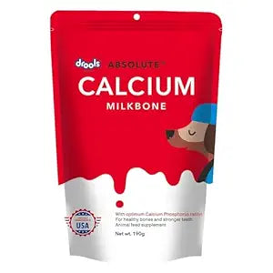 Drools Absolute Calcium Milk Bone for All Life Stages Pouch, 10pcs,Dogs