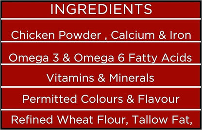 Filomilo Real Chicken Dog Biscuits - Mutton Flavour | Treats for Small, Medium & Large Dogs | 17.63 oz 1Kg