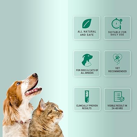 Natural Remedies Nomoticks Anti-Tick & Flea Body Spray for Dogs, Cats & Puppies, Kills Ticks & Fleas, Relieves Itching, Scratching & Irritation, Daily Use, Chemical-Free for All Breeds, 100 ml Visit the Natural Remedies Store