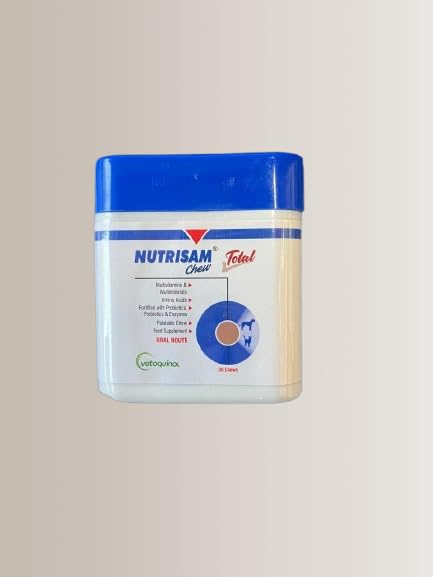 Vetoquinol Nutrisam Total 30 Chew Brand: Vetoquinol