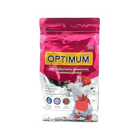 TED TABBIES New Optimum 2025 Fish Food - 500gm (MINI Pellet) | Highly Digestible & Added with Meal, Corn Protein FishMeal & FishOil | Highly Nutritious Food for Aquarium Pets, All Life Stages