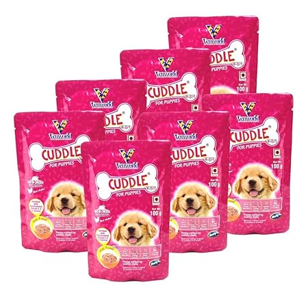 Venworld Cuddle Gravy, Wet Dog Food, For Puppy, Rich In Chicken 100 Gms(Pack Of 10)