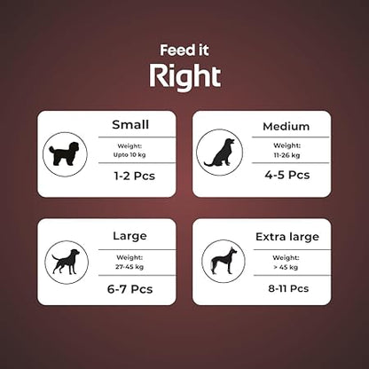 SmartDog Smartstix 85g, Chewy Meat Sticks for Adult Dogs and Puppies, High Protein Dog Treats for Training and Snacks, Made of Real Chicken Meat, Ziplock Pack, Chicken & Pomegranate (Pack of 1)