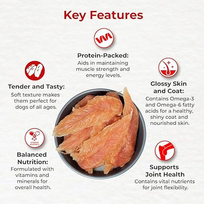 Drools Real Chicken Tender, Dog Treats Stick, 70gm | Rich in Protein, No Artificial Preservatives | Best for Training & Bonding | for Puppy & Adult