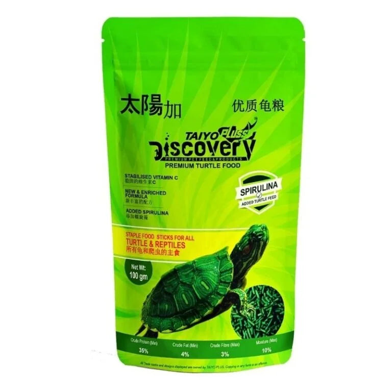 Taiyo Pluss Discovery Premium Turtle Food 100g