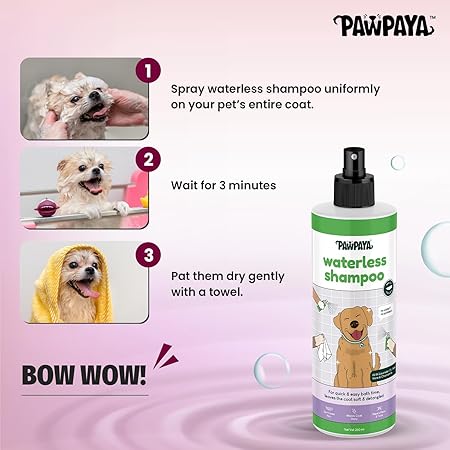 Pawpaya Waterless Shampoo – 250m