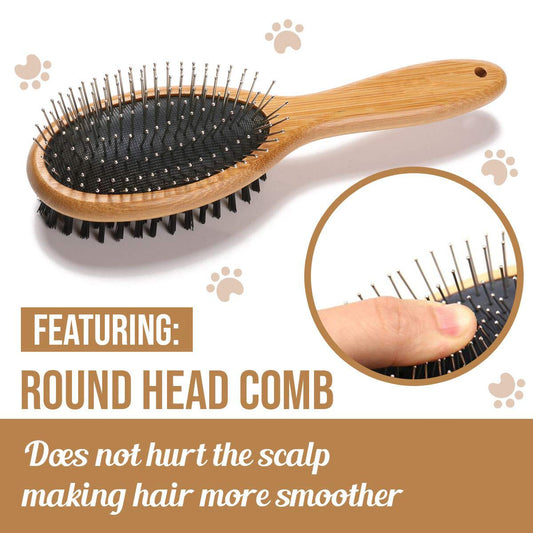 WOOD BRUSH FOR PETS