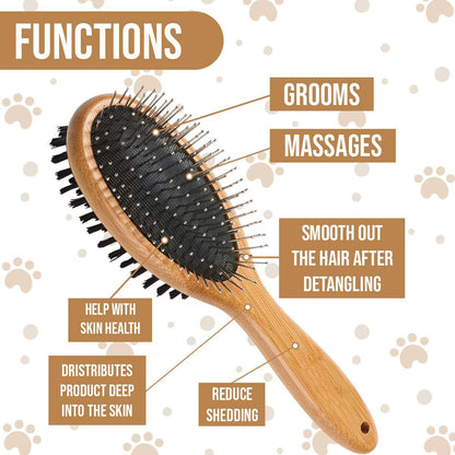 WOOD BRUSH FOR PETS